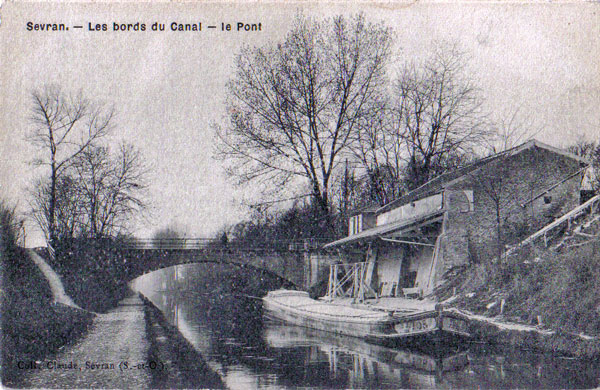 Sevran. - Les bords du Canal - le Pont